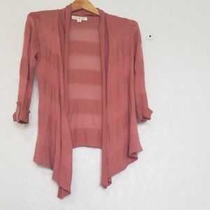 Pink rose sweater  size XS